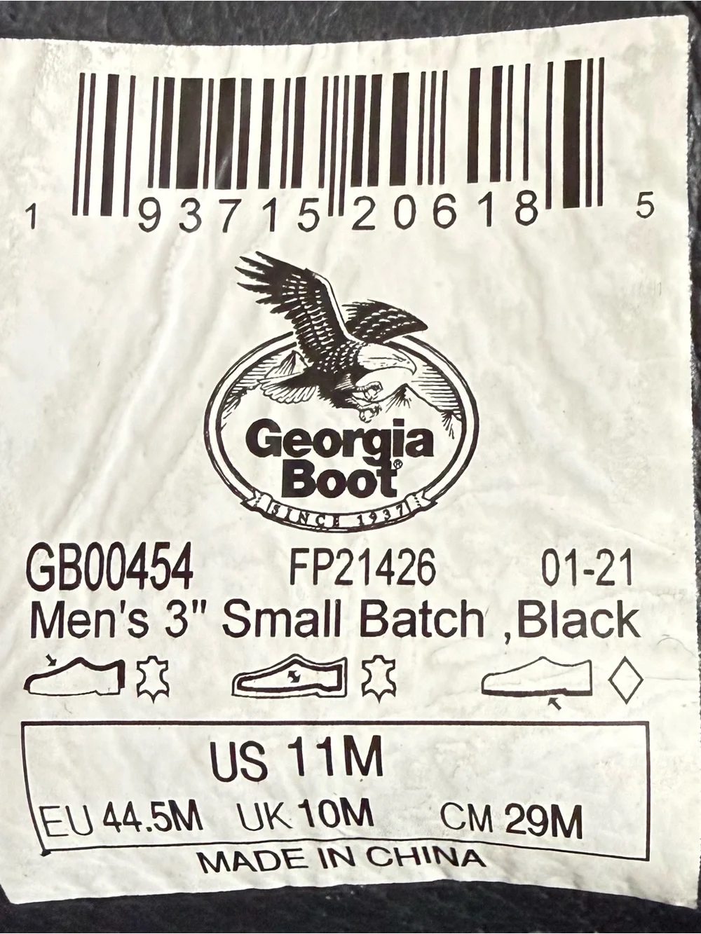 Georgia Boot classic lace